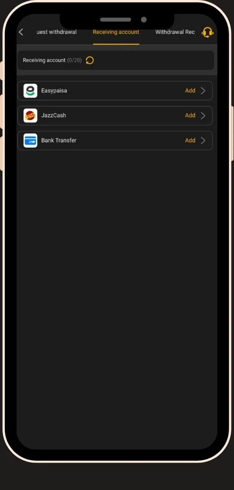 pkr98 withdraw